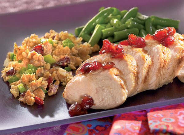 Ginger Spice Turkey With Cranberry Granola Dressing | Publix Simple Meals