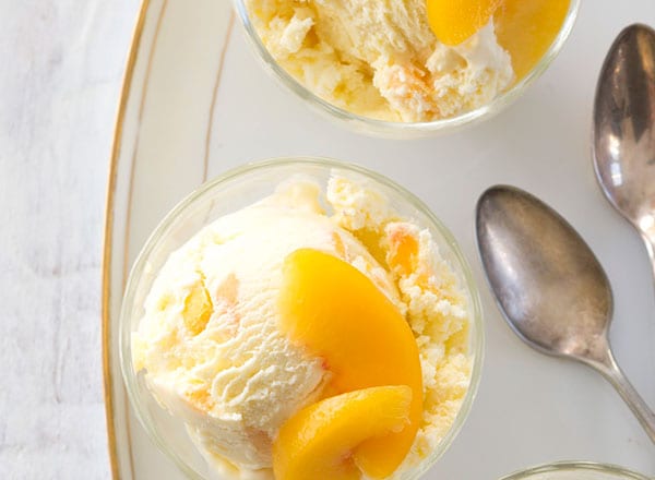 Basil-Corn-Peach Ice Cream | Publix Recipes