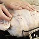 preparing a turkey - step 5a
